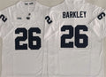 Rebec P.State Nittany Lions #26 Saquon Barkley White 2024 F.U.S.E. Stitched College Jerseys