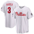 P.Phillies #3 Bryce Harper 2026 All-Star Game White Rebec Replica Baseball Stitched Jerseys
