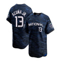 Rebec A.Braves #13 Ronald Acuna Jr. National League 2023 All-Star Game Limited Player Jersey - Royal Personalized Jerseys