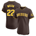 Rebec S.Diego Padres #22 Mason Miller Player Brown Home Limited Elite Stitched Jerseys