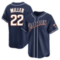 Rebec S.Diego Padres #22 Mason Miller Player Navy Cooperstown Collection Limited Home Stitched Jerseys