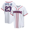 Rebec S.Diego Padres #23 Fernando Tatis Jr Player White 2026 World Classic Home Limited Stitched Jerseys