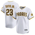 Rebec S.Diego Padres #23 Fernando Tatis Jr Player White Home Limited Stitched Jerseys
