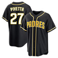 Rebec S.Diego Padres #27 Nick Pivetta Player Black 2026 Fashion Home Stitched Jerseys