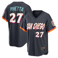 Rebec S.Diego Padres #27 Nick Pivetta Player Obsidian 2026 City Connect Home Limited T-shirt Stitched Jerseys