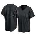 Rebec S.Diego Padres #2 Xander Bogaerts Player Black Pitch Fashion Game T-shirt Stitched Jerseys