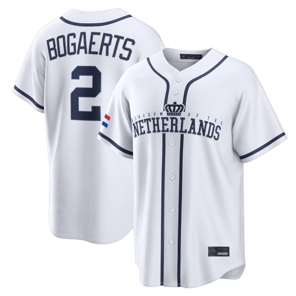 Rebec S.Diego Padres #2 Xander Bogaerts Player White 2026 World Classic Home Limited Stitched Jerseys