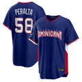Rebec S.Diego Padres #58 Wandy Peralta Player Royal 2026 World Classic Home Limited Stitched Jerseys