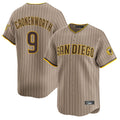 Rebec S.Diego Padres #9 Jake Cronenworth Player Khaki Home Limited Stitched Jerseys