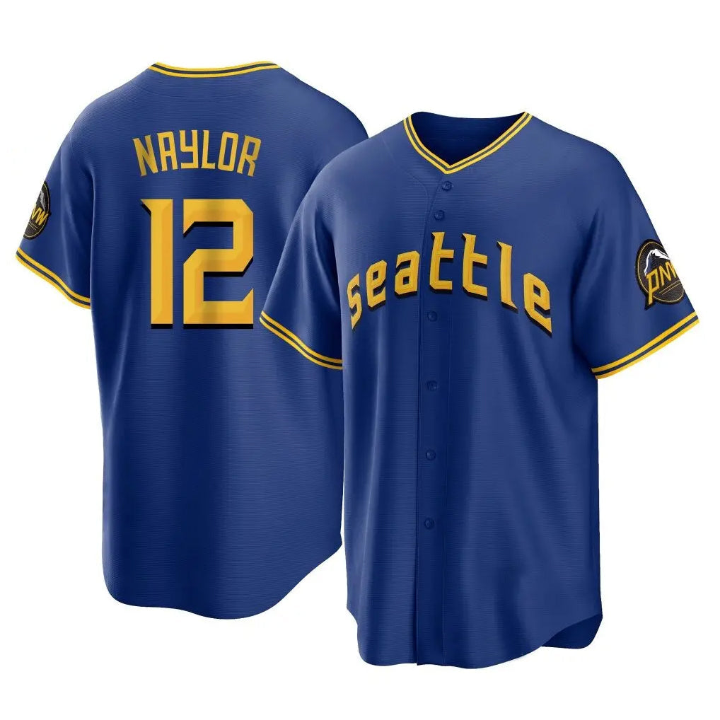 Rebec S.Mariners #12 Josh Naylor Player Royal City Connect Home Game Stitched Jerseys
