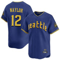 Rebec S.Mariners #12 Josh Naylor Player Royal City Connect Home Limited Stitched Jerseys