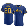 Rebec S.Mariners #20 Luke Raley Player Royal City Connect Home Limited Elite Stitched Jerseys