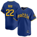 Rebec S.Mariners #22 Bryan Woo Player Royal City Connect Home Limited Stitched Jerseys