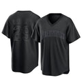 Rebec S.Mariners #29 Cal Raleigh Player Black Replica Fashion T-shirt Stitched Jerseys