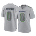 Rebec  S.Seahawks #0 DeMarcus Lawrence Player Gray Atmosphere Fashion Home Game Stitched Jerseys