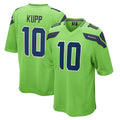 Rebec S.Seahawks #10 Cooper Kupp Player Green Home Game Stitched Jerseys