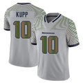 Rebec S.Seahawks #10 Cooper Kupp Player Grey 2025 Rivalries Collection Home Game Stitched Jerseys