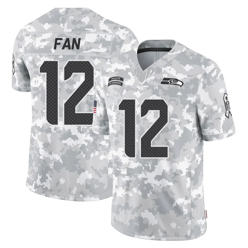 Rebec S.Seahawks #12 12th Fan Player Arctic Camo Limited Salute To Service Home Game Stitched Jerseys