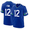 Rebec S.Seahawks #12 12th Fan Player Royal Throwback Home Game Stitched Jerseys
