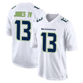 Rebec S.Seahawks #13 Ernest Jones IV Player White Tundra Fashion Home Game Stitched Jerseys