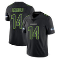 Rebec S.Seahawks #14 Sam Darnold Player Black Impact Limited Home Game Stitched Jerseys