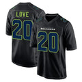 Rebec S.Seahawks #20 Julian Love Player Black Limited Fashion Home Game Stitched Jerseys