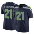 Rebec S.Seahawks #21 Devon Witherspoon Player Navy Limited Vapor F.U.S.E. Home Game Stitched Jerseys
