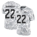 Rebec S.Seahawks #22 Rashid Shaheed Player Arctic Camo Limited Salute To Service Home Game Stitched Jerseys