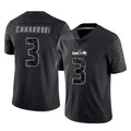 Rebec S.Seahawks #3 Nick Emmanwori Player Black Limited Reflective Home Game Stitched Jerseys