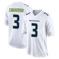Rebec S.Seahawks #3 Nick Emmanwori Player White Tundra Fashion Home Game Stitched Jerseys