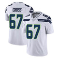 Rebec S.Seahawks #67 Charles Cross Player White Limited Vapor Untouchable Home Game Stitched Jerseys