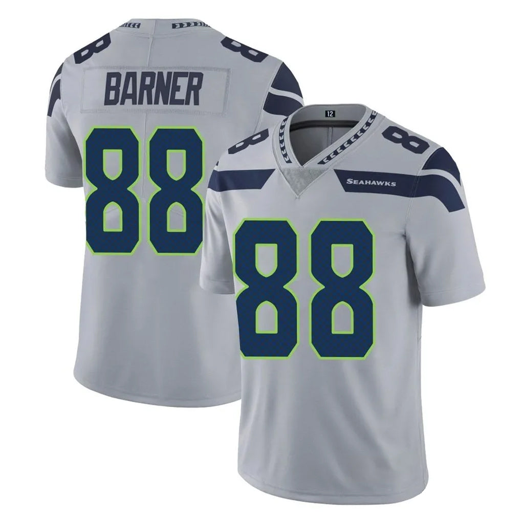 Rebec S.Seahawks #88 AJ Barner Player Green Limited Color Rush Home Game Stitched Jerseys