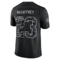 Rebec  SF. 49ers #23 Christian McCaffreyBlack 2026 Salute to Service Stitched Limited Jersey