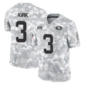 Rebec SF.49ers #3 Christian Kirk Player Arctic Camo Limited Salute To Service Home Game Stitched Jerseys