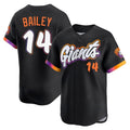 Rebec SF.Giants #14 Patrick Bailey Player Black 2025 City Connect Home Limited Stitched Jerseys
