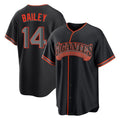 Rebec SF.Giants #14 Patrick Bailey Player Black Alternate Limited Stitched Jerseys