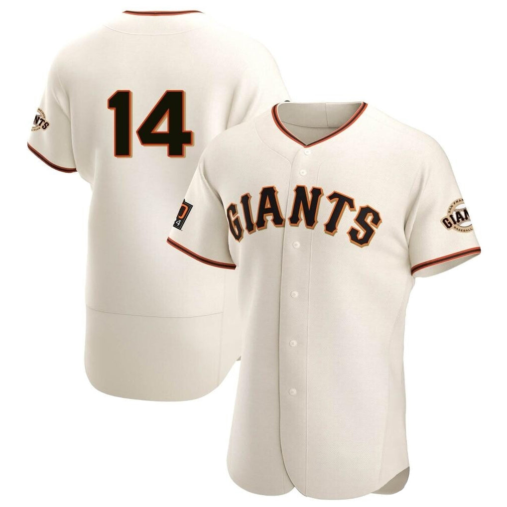 Rebec SF.Giants #14 Patrick Bailey Player Cream Home Limited Elite Stitched Jerseys