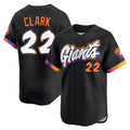 Rebec SF.Giants #22 Will Clark Player Black 2025 City Connect Home Limited Stitched Jerseys