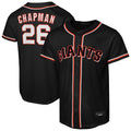 Rebec SF.Giants #26 Matt Chapman Player Black Fashion Out Home Limited Stitched Jerseys