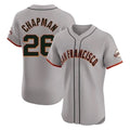 Rebec SF.Giants #26 Matt Chapman Player Gray Home Limited Elite Stitched Jerseys