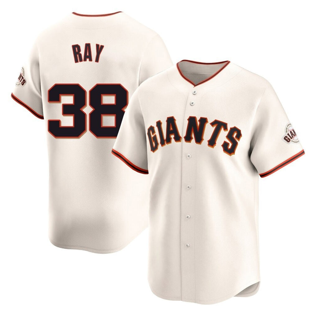 Rebec SF.Giants #38 Robbie Ray Player Cream Home Limited Stitched Jerseys