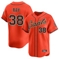 Rebec SF.Giants #38 Robbie Ray Player Orange Home Limited Stitched Jerseys