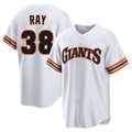 Rebec SF.Giants #38 Robbie Ray Player White Home Game Stitched Jerseys