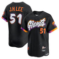 Rebec SF.Giants #51 Jung Hoo Lee Player Black 2025 City Connect Home Limited Stitched Jerseys