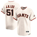 Rebec SF.Giants #51 Jung Hoo Lee Player Cream Home Limited Stitched Jerseys