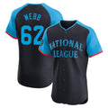 Rebec SF.Giants #62 Logan Webb Player Navy National League All-Star Home Limited Elite Stitched Jerseys