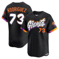 Rebec SF.Giants #73 Randy Rodriguez Player Black City Connect Home Limited Stitched Jerseys