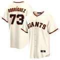 Rebec SF.Giants #73 Randy Rodriguez Player Cream Home Game Stitched Jerseys