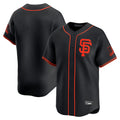 Rebec SF.Giants Blank Player Black 2026 Home Limited Stitched Jerseys