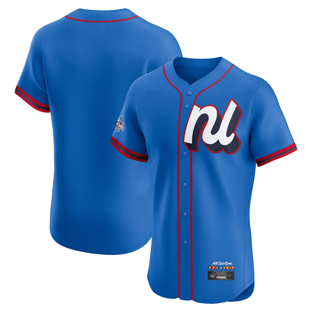 Rebec SF.Giants Blank Player Blue National League All-Star Edition Limited Elite Stitched Jerseys